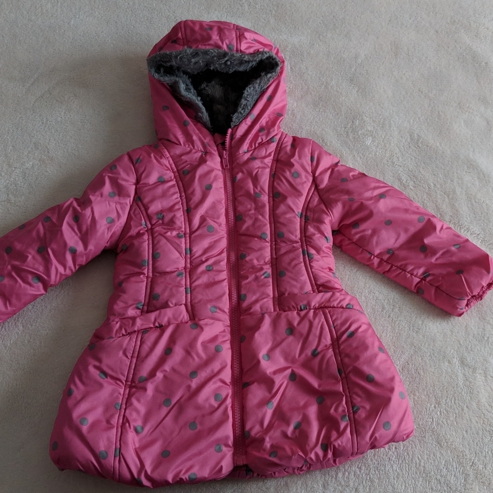 Winter puffer coat little girl sz 3T